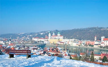 Wintertime in Passau Wintertime in Passau